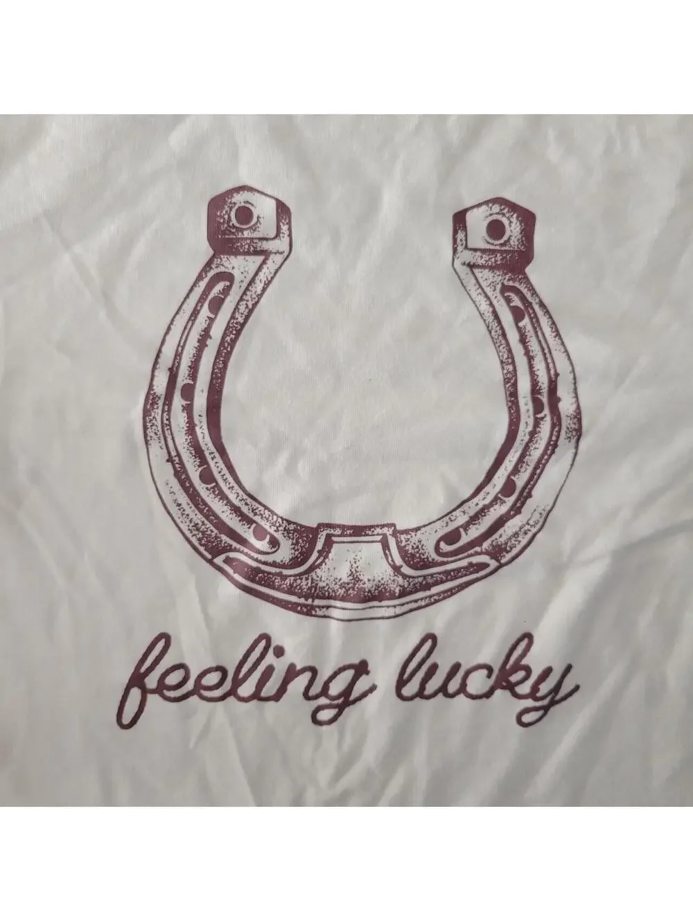 Nasty Gal Feeling Lucky Ringer Tee Size 10